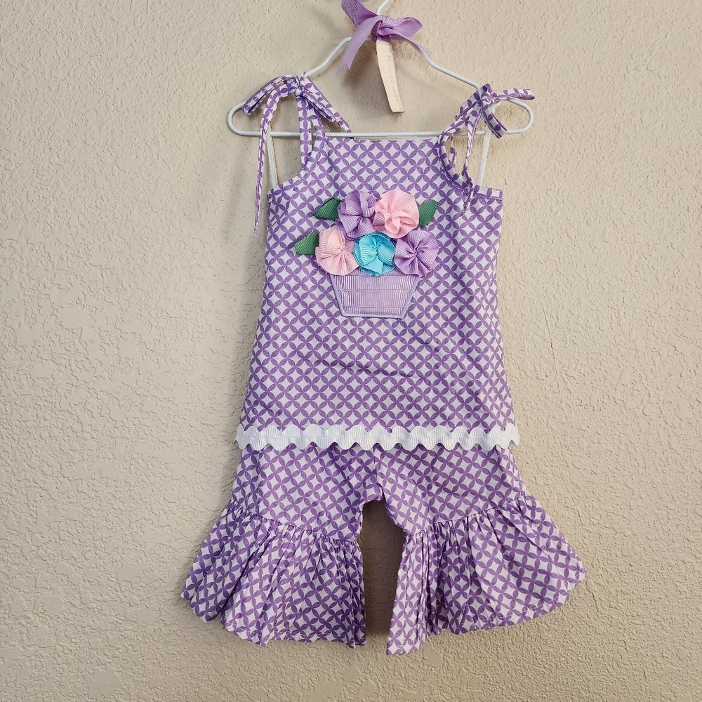 Mud Pie Flower Pot Outfit